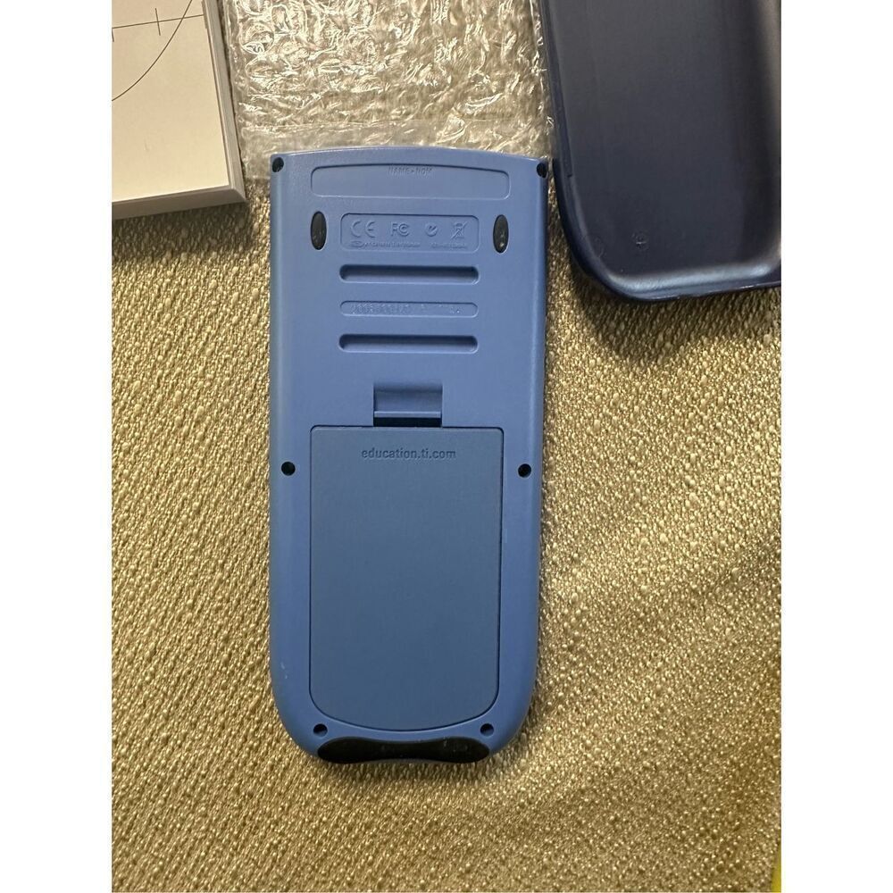 Texas Instruments TI-73 Explorer Graphing Calculator Cover Instructions Charger - Picture 7 of 9